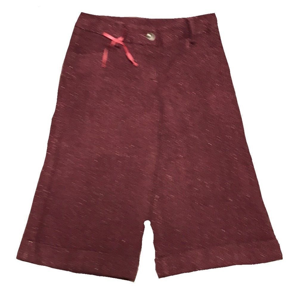 Talbots Girls Herringbone Culottes Size 7 Pink Vintage